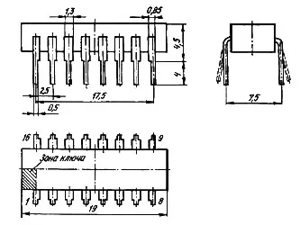 К555ТВ9 микросхема фото 2 К555ТВ9 микросхема фото 2