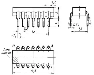 К118УН1А микросхема фото 2