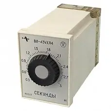 ВЛ-45 1-10 сек 24В реле времени фото 2