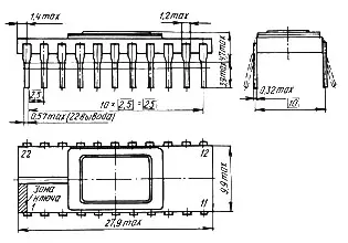 КМ1613РТ1 микросхема фото 2