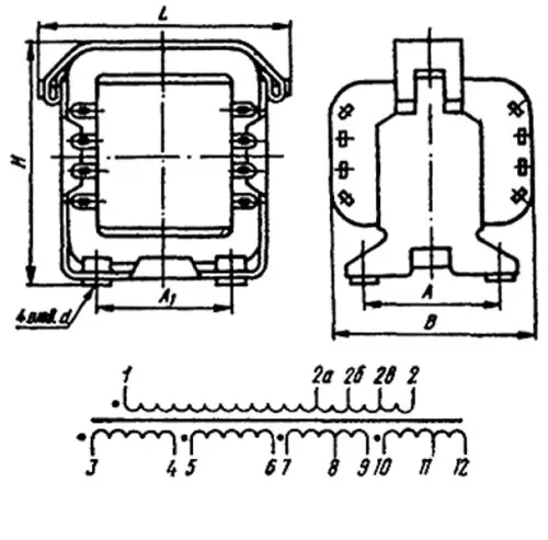 ТН53-115-400В трансформатор фото 3 ТН53-115-400В трансформатор фото 3
