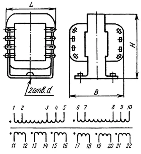 ТПП245-127/220-50В трансформатор фото 3 ТПП245-127/220-50В трансформатор фото 3