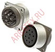 ШР36П10ЭГ1 розетка блочная фото