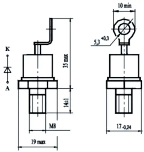 Д232-63Х-10 диод фото 2