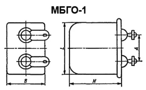 МБГО-1 400в 10 мкф фото 3