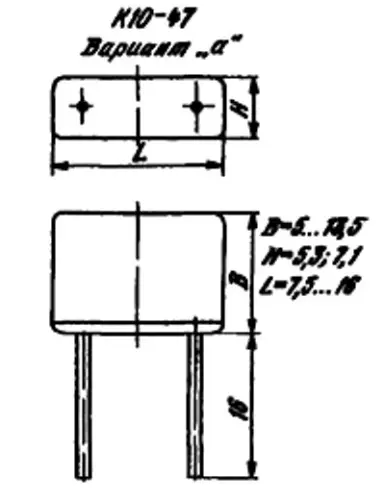 К10-47А 50в 0.1 мкф Н30 фото 3