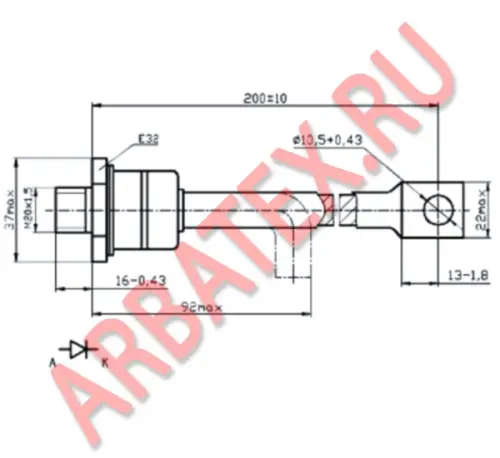 ДЛ161-320-03 диод фото 3