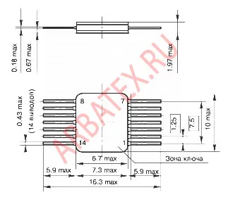 533ЛА3 микросхема фото 2 533ЛА3 микросхема фото 2