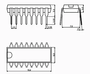 КР565РУ5Б микросхема фото 2 КР565РУ5Б микросхема фото 2