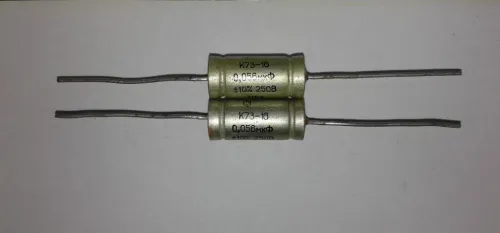 К73-16 250в 0,056 мкф фото 2