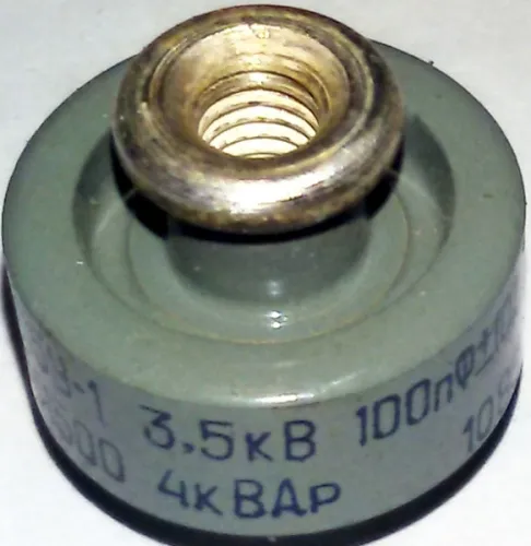К15У-1 3,5кВ 100 пф 4квар фото 2