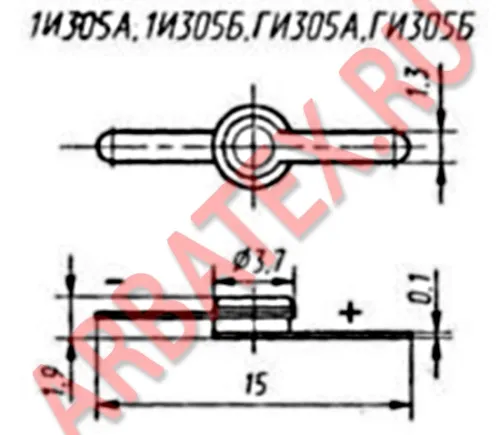 ГИ305Б диод фото 3 ГИ305Б диод фото 3