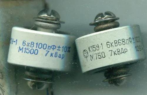 К15У-1 6кВ 68 пф 7квар фото 2 К15У-1 6кВ 68 пф 7квар фото 2